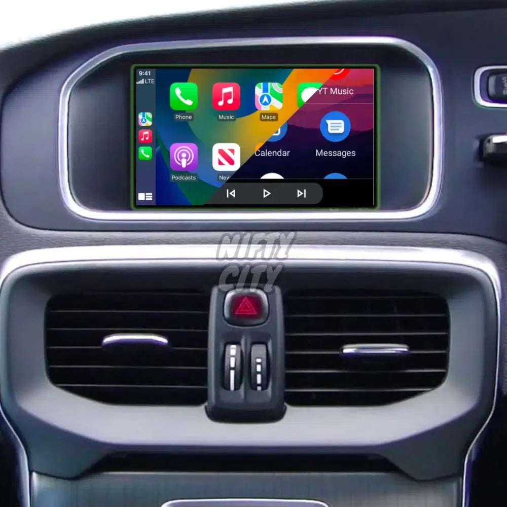 Volvo V40 2012-2019 Apple CarPlay & Android Auto OEM Integration