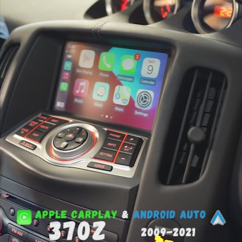 Nissan 370Z 2009-2021 Apple CarPlay & Android Auto (Advanced)