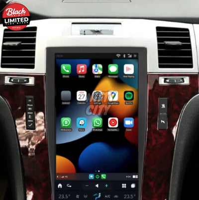 Cadillac Escalade 2007-2014 Apple CarPlay & Android Auto Tesla-Style - Nifty City