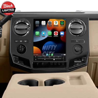 Ford F250 F350 F450 F650 2010-2016 Apple CarPlay & Android Auto Tesla-Style 12.1" - Nifty City