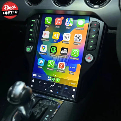 Ford Mustang 2015-2019 Apple CarPlay & Android Auto Tesla-Style 14.5" - Nifty City