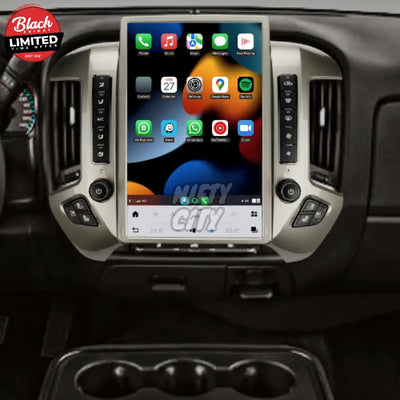 GMC Canyon 2015-2018 Apple CarPlay & Android Auto Tesla-Style 14.5" - Nifty City