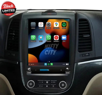 Hyundai Santa Fe 2006-2012 Apple CarPlay & Android Auto Tesla-Style - Nifty City