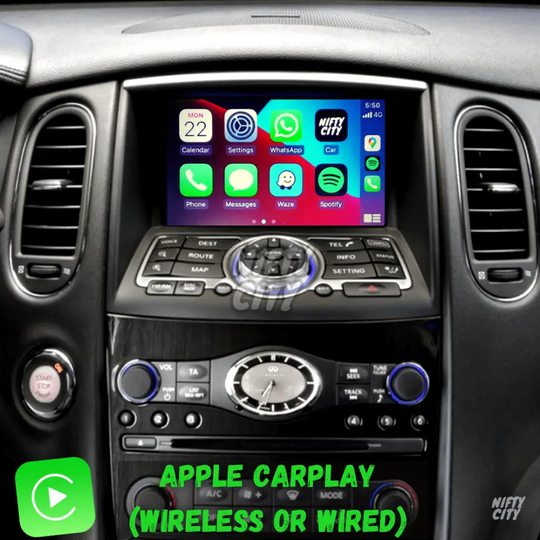 Infiniti G25 2010-2012 Apple CarPlay & Android Auto OEM Integration - Nifty  City