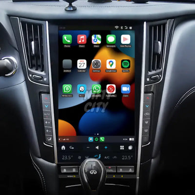 Infiniti Q50 2013-2020 Apple CarPlay & Android Auto Tesla-Style 13.6" - Nifty City