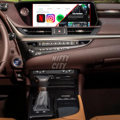 Lexus ES 350/300h 2012-2020 Apple CarPlay & Android Auto (Advanced) - Nifty City