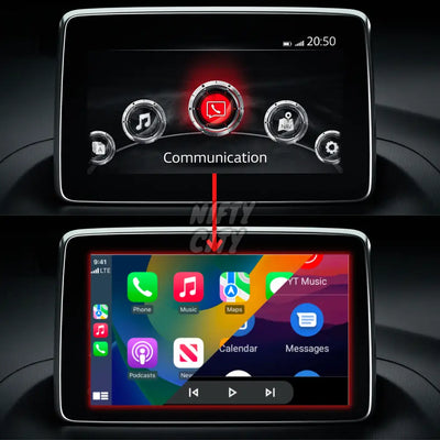 Mazda 2 2014-2020 Apple CarPlay & Android Auto OEM Integration - Nifty City