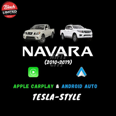 Nissan Navara 2010-2019 Apple CarPlay & Android Auto Tesla-Style - Nifty City