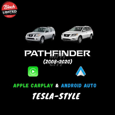 Nissan Pathfinder 2008-2020 Apple CarPlay & Android Auto Tesla-Style - Nifty City