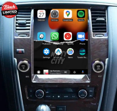 Nissan Patrol 2010-2021 Apple CarPlay & Android Auto Tesla-Style - Nifty City