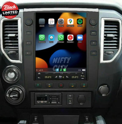 Nissan Titan 2010-2019 Apple CarPlay & Android Auto Tesla-Style - Nifty City