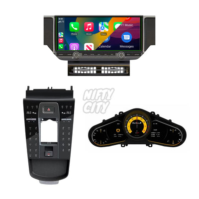 Porsche Macan 2010-2018 Fitout Set (Ultrawide Screen Digital Cluster & Console)