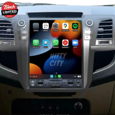 Toyota Fortuner 2007-2015 Apple CarPlay & Android Auto Tesla-Style - Nifty City