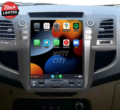 Toyota Hilux 2007-2015 Apple CarPlay & Android Auto Tesla-Style - Nifty City